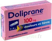 Doliprane 100 Mg Suppositoires Sécables 2plq/5 (10) à ST-ETIENNE-DE-TULMONT