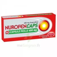 Nurofencaps 400 Mg Caps Molle Plq/10 à ST-ETIENNE-DE-TULMONT