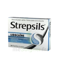 Strepsils Lidocaïne Pastilles Plq/24 à ST-ETIENNE-DE-TULMONT