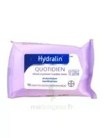 Hydralin Quotidien Lingette Adoucissante Usage Intime Pack/10 à ST-ETIENNE-DE-TULMONT