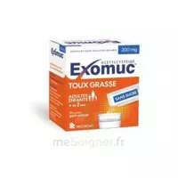 Exomuc 200 Mg, Granulés Pour Solution Buvable En Sachet 24 Sachets/3g à ST-ETIENNE-DE-TULMONT